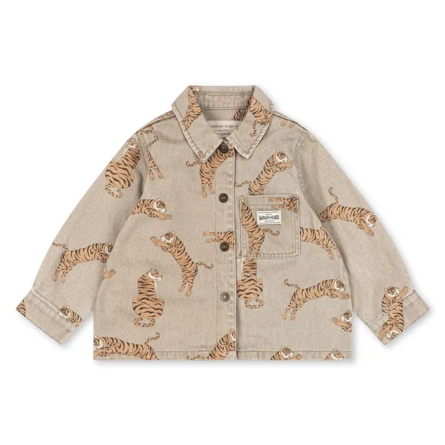 Chemise Magot Tigres Denim Coton Bio | Beige