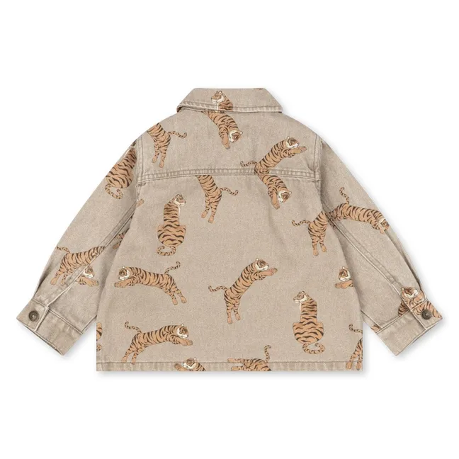 Chemise Magot Tigres Denim Coton Bio | Beige