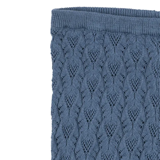 Pantalon Maille Rosier | Bleu