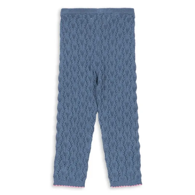 Pantalon Maille Rosier | Bleu