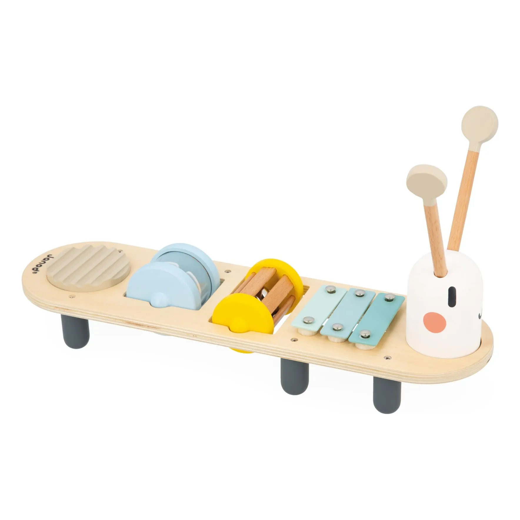 Janod Multicoloured Chenille Sound Awakening Stand