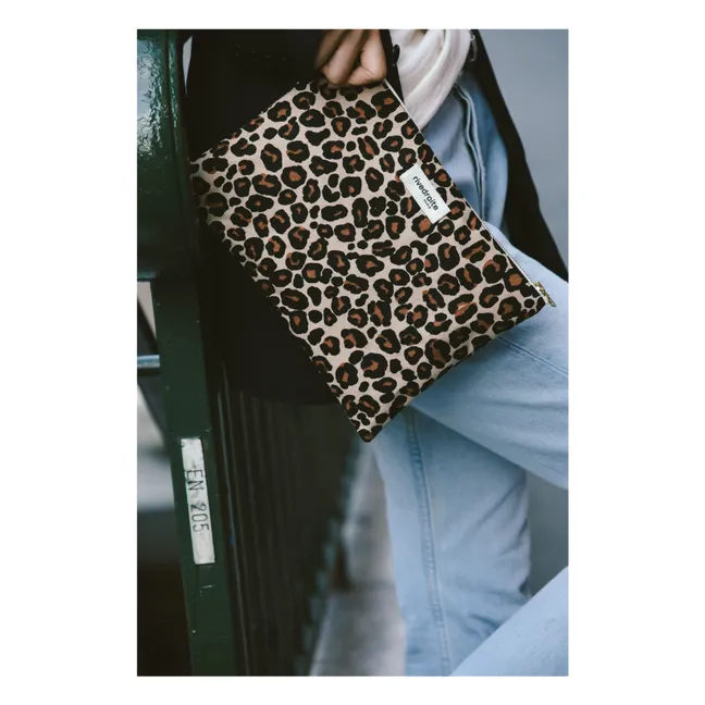 Bolso de mano Barbette mediano | Leopardo