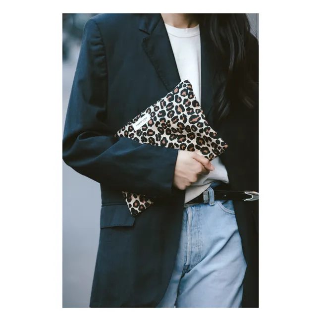 Bolso de mano Barbette mediano | Leopardo