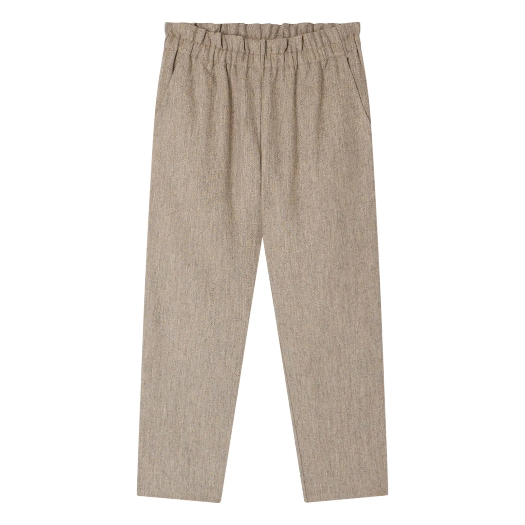 Bonpoint Girls Grey Fétiche Flannel Pants