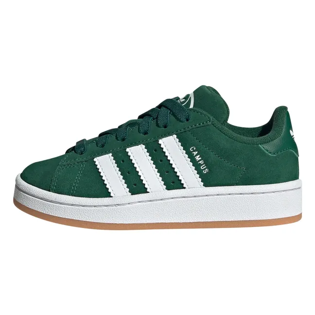 Sneakers Campus anni '00 con lacci elasticizzati | Verde