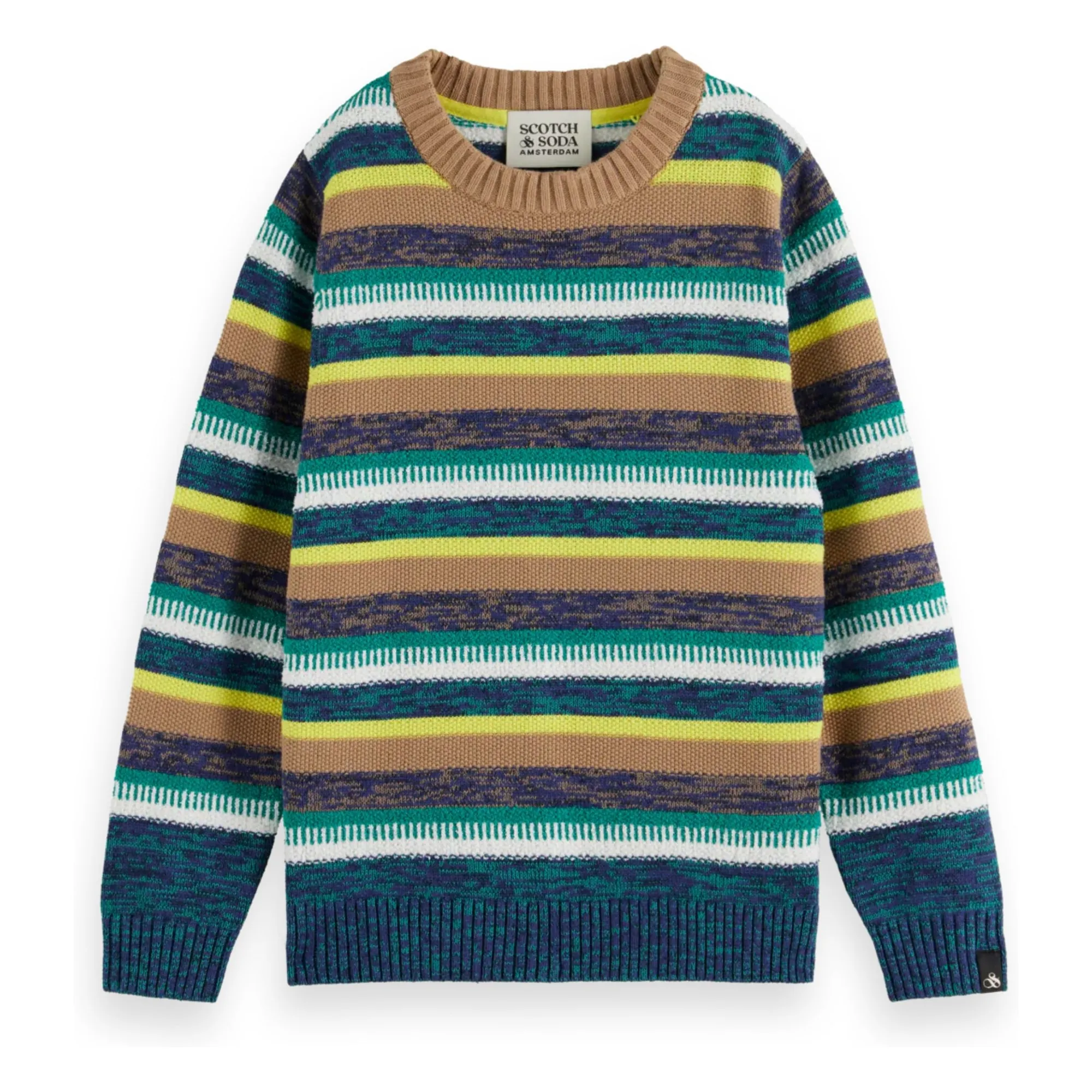 Scotch & Soda Blue Stripes Sweater