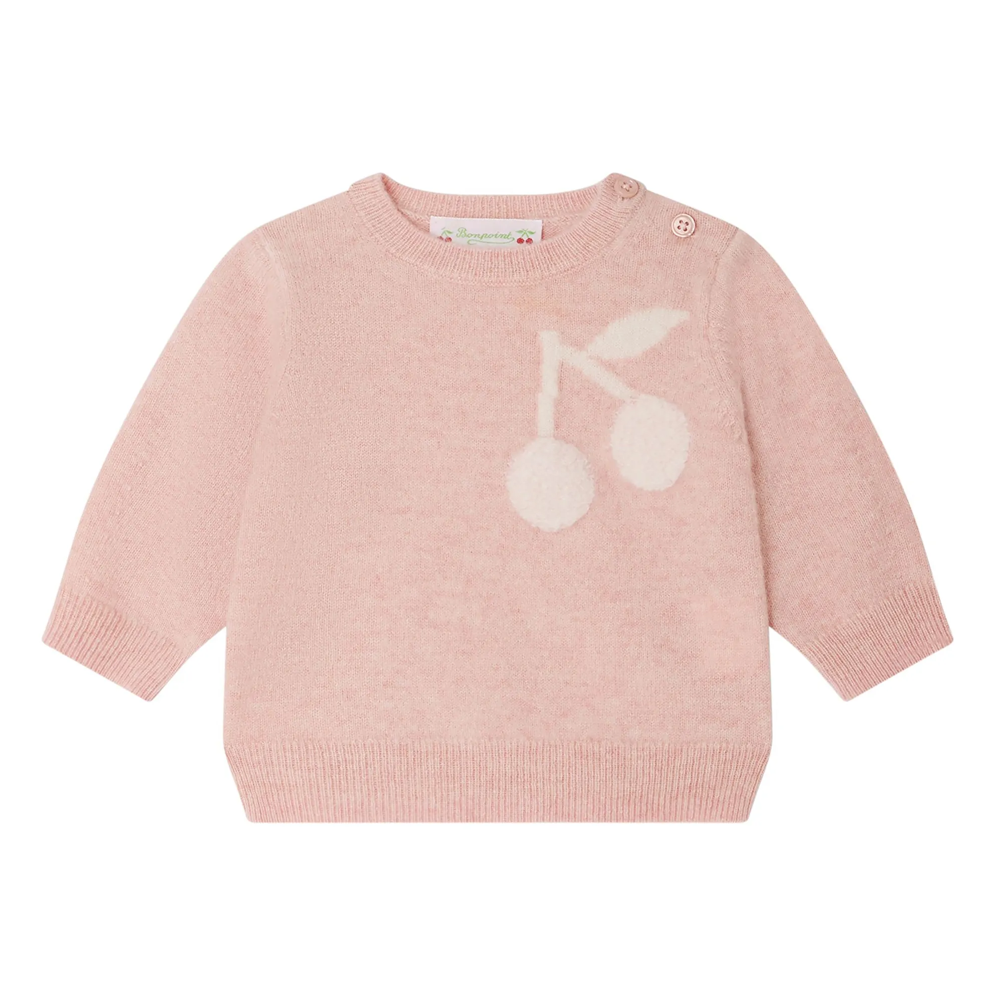 Bonpoint Boys Pink Almire Cashmere Sweater