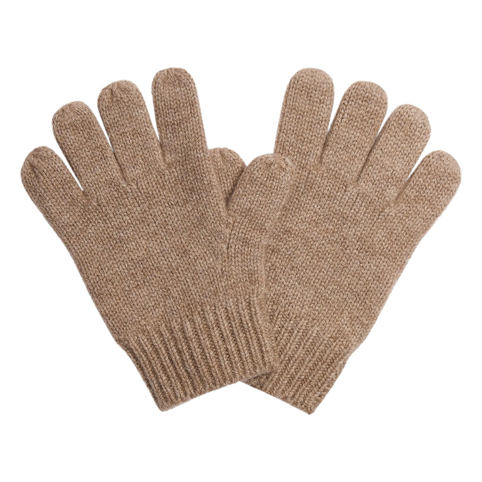 Bonpoint Boys Beige Birk Cashmere Gloves