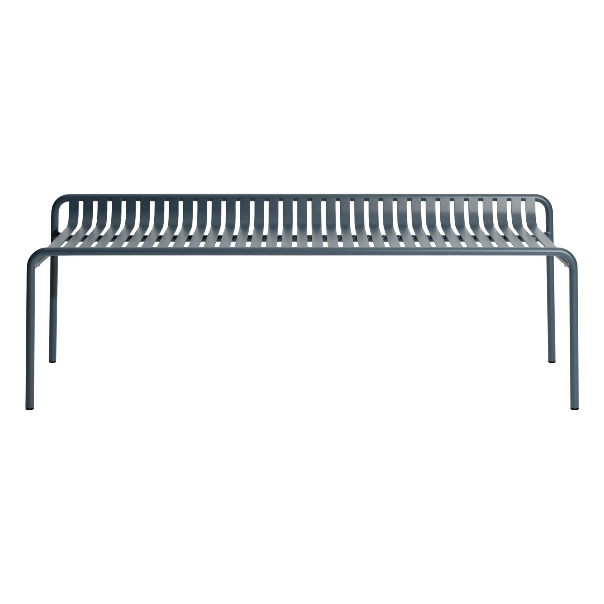 Petite Friture Grey Blue Weekend Bench Without Backrest
