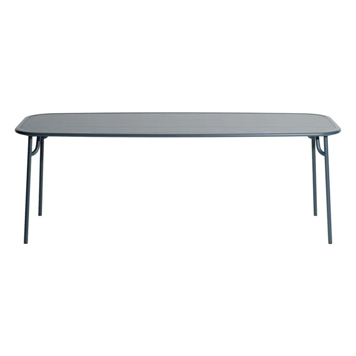Mesa rectangular de fin de semana | Azul Gris- Imagen del producto n°1