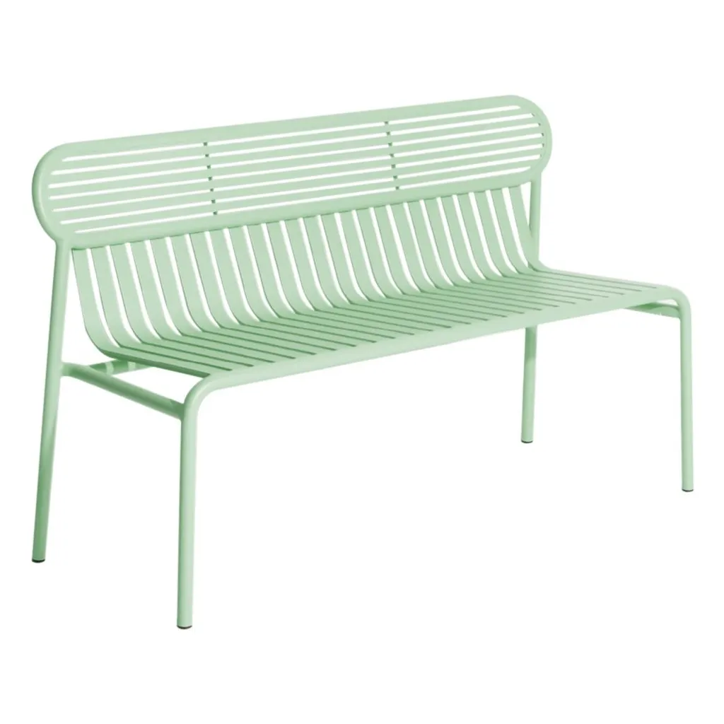Petite Friture Pale Green Weekend Bench