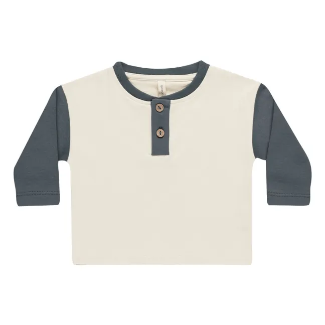 Camiseta Henley | Crudo