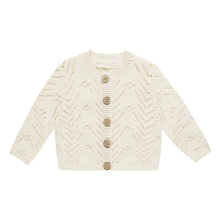 Strickjacke Ajouré | Seidenfarben- Produktbild Nr. 0