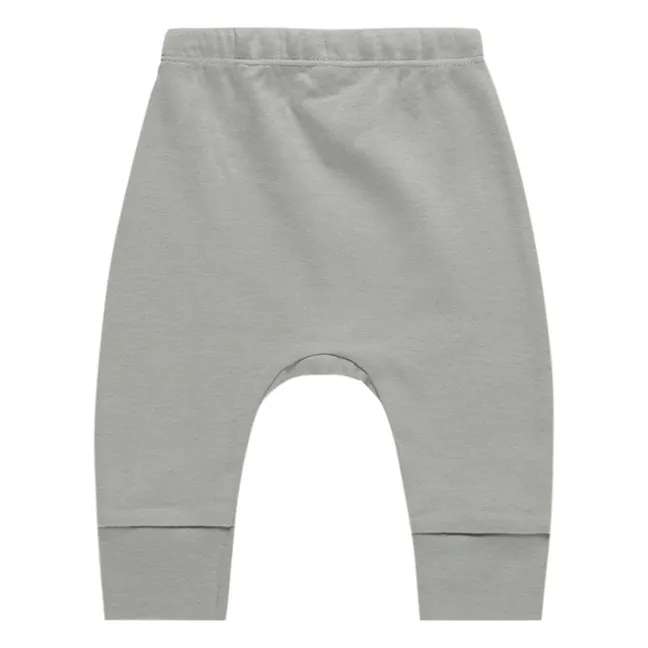 Organic cotton saroual | Grey blue