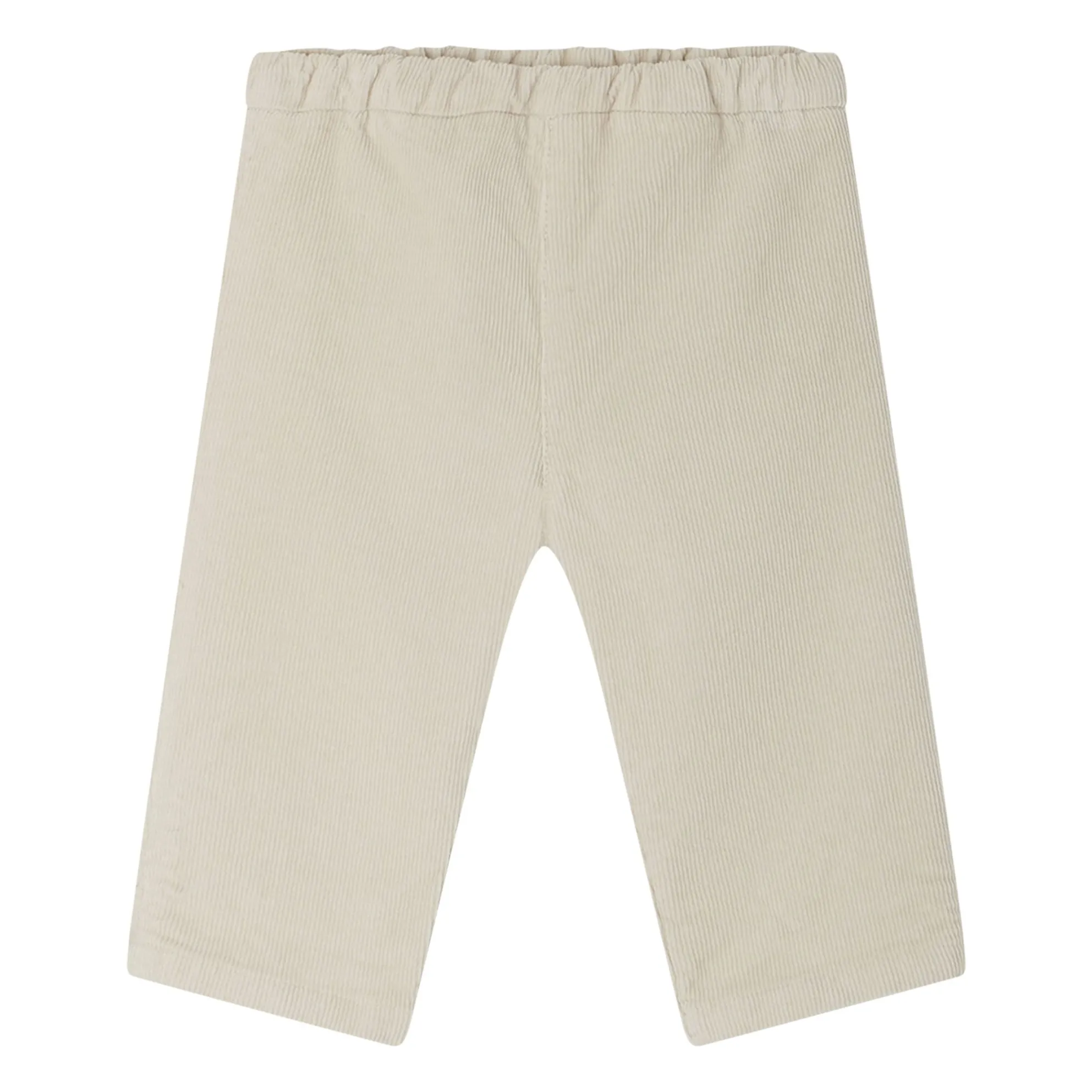 Bonpoint Ecru Bandy Corduroy Pants