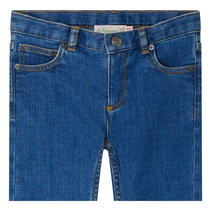 Jean Bonnie | Denim blue- Product image n°1