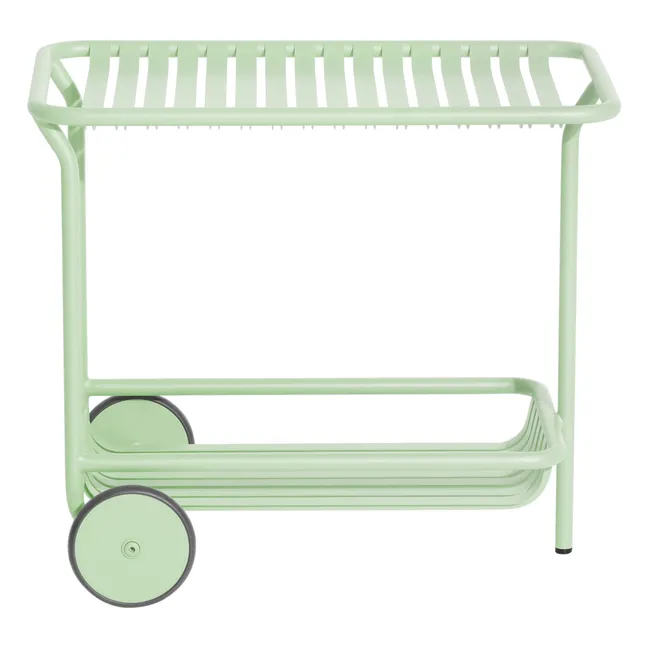 Weekend sideboard with castors | Pale green