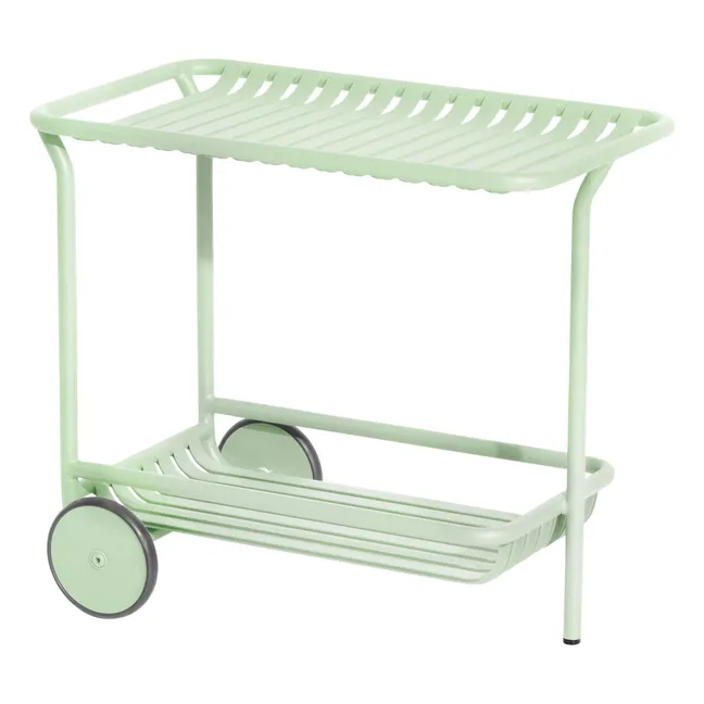 Weekend sideboard with castors | Pale green