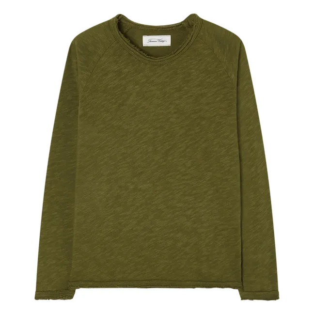 Sonoma T-shirt | Marled khaki