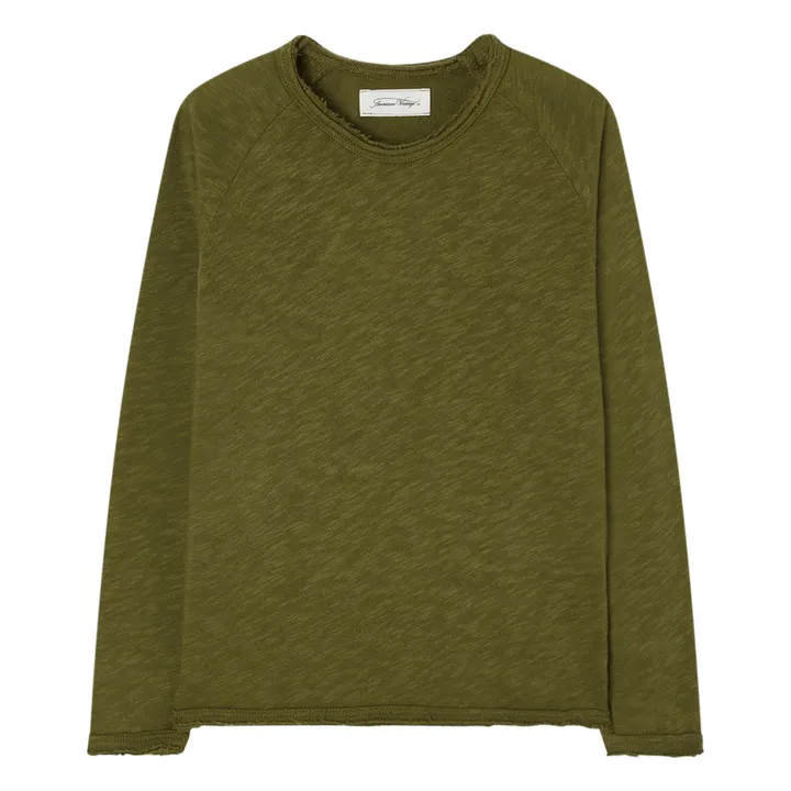 Camiseta Sonoma | Verde Kaki chiné- Imagen del producto n°0