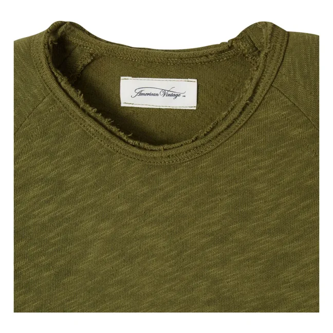 Sonoma T-shirt | Marled khaki