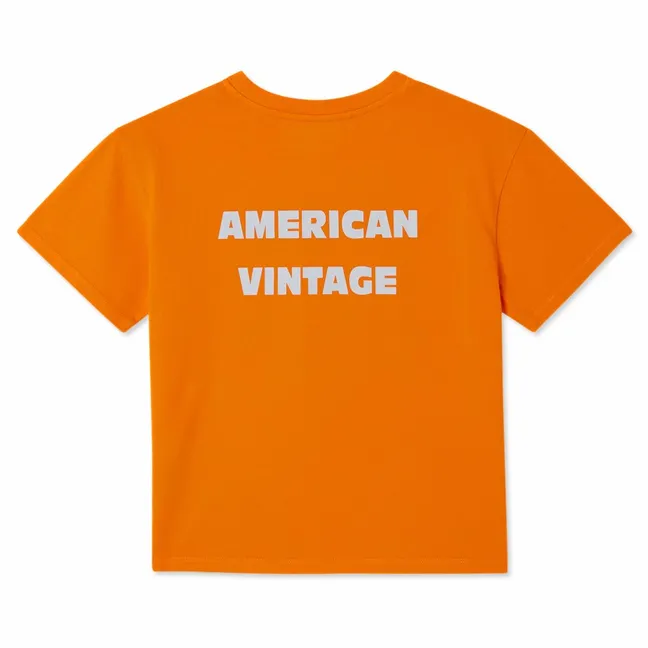 T-shirt Fizvalley Mode Sport On | Orange