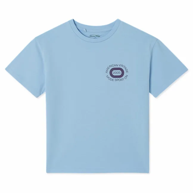 Fizvalley Ready Steady T-shirt | Light Blue
