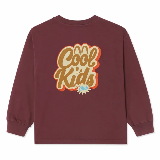 Fizvalley Cool Kids T-shirt  | Aubergine