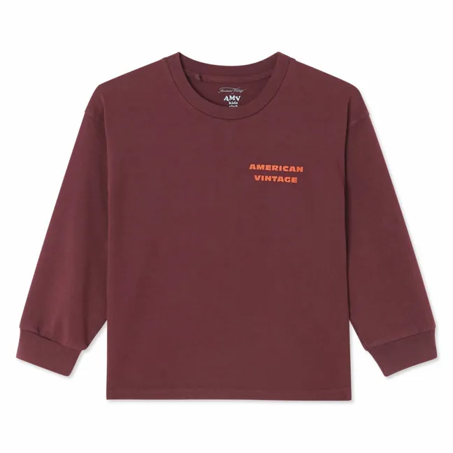 Fizvalley Cool Kids T-shirt  | Aubergine