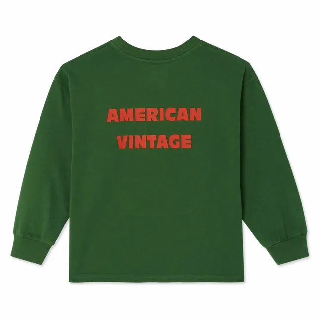 Fizvalley Logo Long-Sleeve T-Shirt | Green