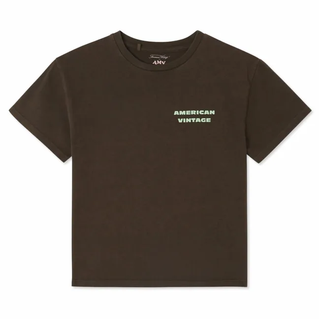 Fizvalley Logo T-shirt | Brown