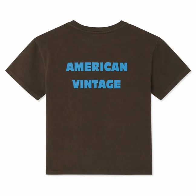 T-shirt Fizvalley Logo | Marron