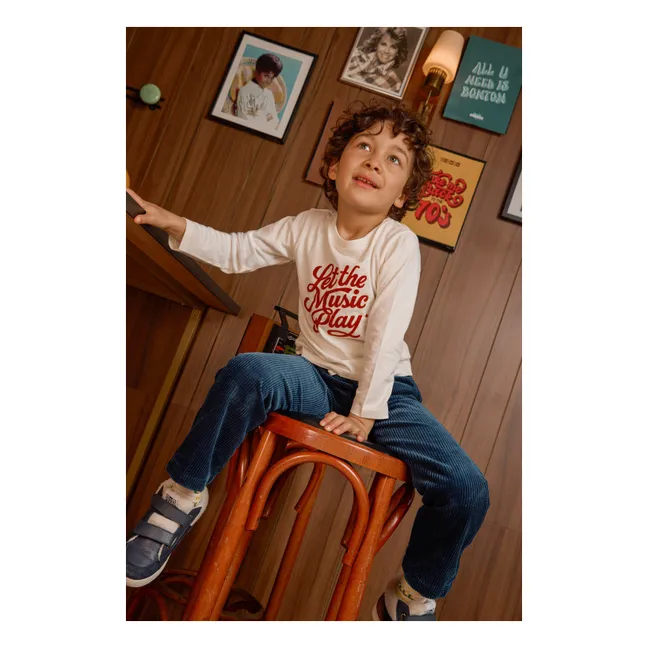 T-shirt Taxo Music Play | Ecru