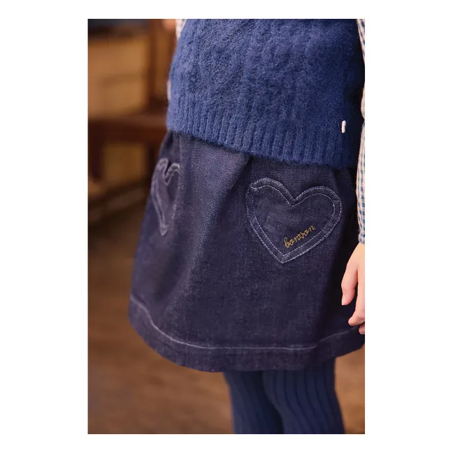 Jupe Douchka Denim | Bleu foncé