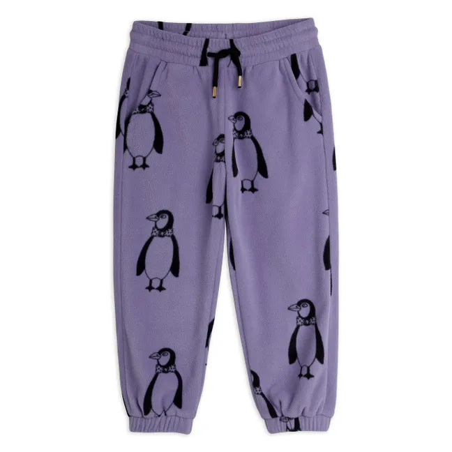 Jogger Pingouins Fibres Recyclées | Violet