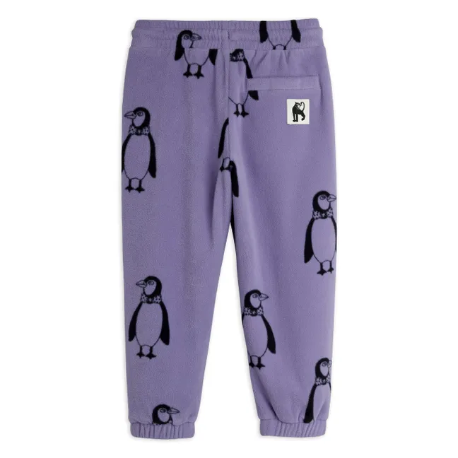 Jogger Pingouins Fibres Recyclées | Violet