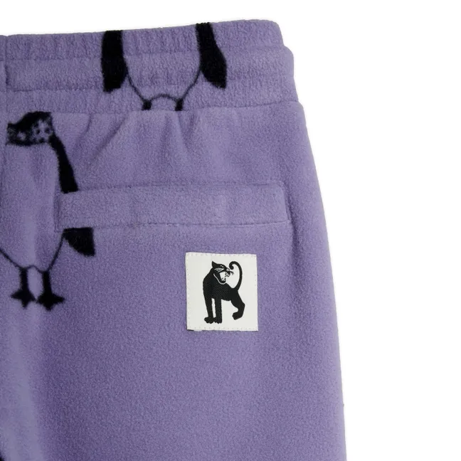 Jogger Pingouins Fibres Recyclées | Violet