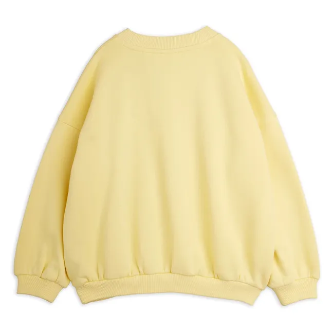 Sweat Limace Coton Bio | Jaune