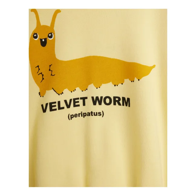 Sweat Limace Coton Bio | Jaune