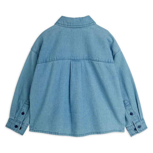 Chemise Mouffette Denim Coton Bio | Bleu