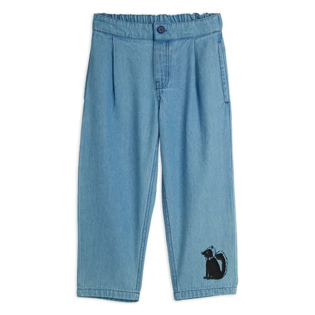 Jean Mouffette Coton Bio | Bleu
