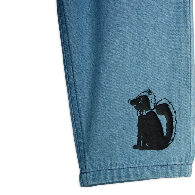 Jean Mouffette Coton Bio | Bleu