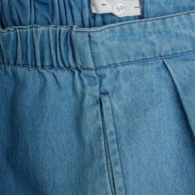 Jean Mouffette Coton Bio | Bleu