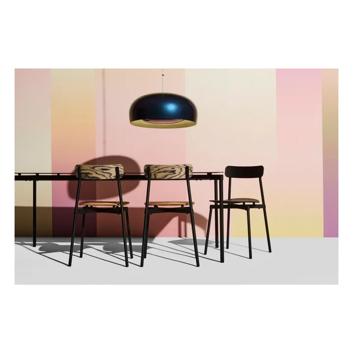 Silla de madera de haya Fromme | Negro- Imagen del producto n°4