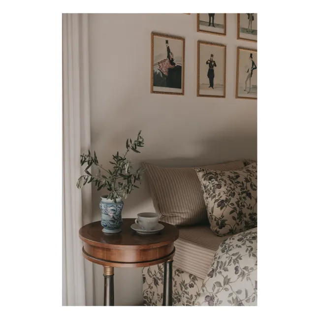 Drap-housse Stripe | Beige