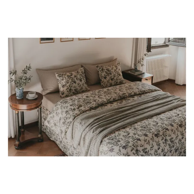 Drap-housse Stripe | Beige