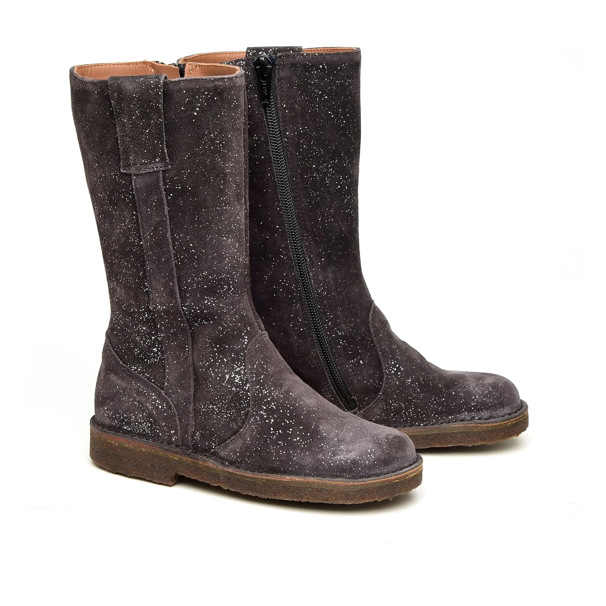 Pèpè Black Zip Boots