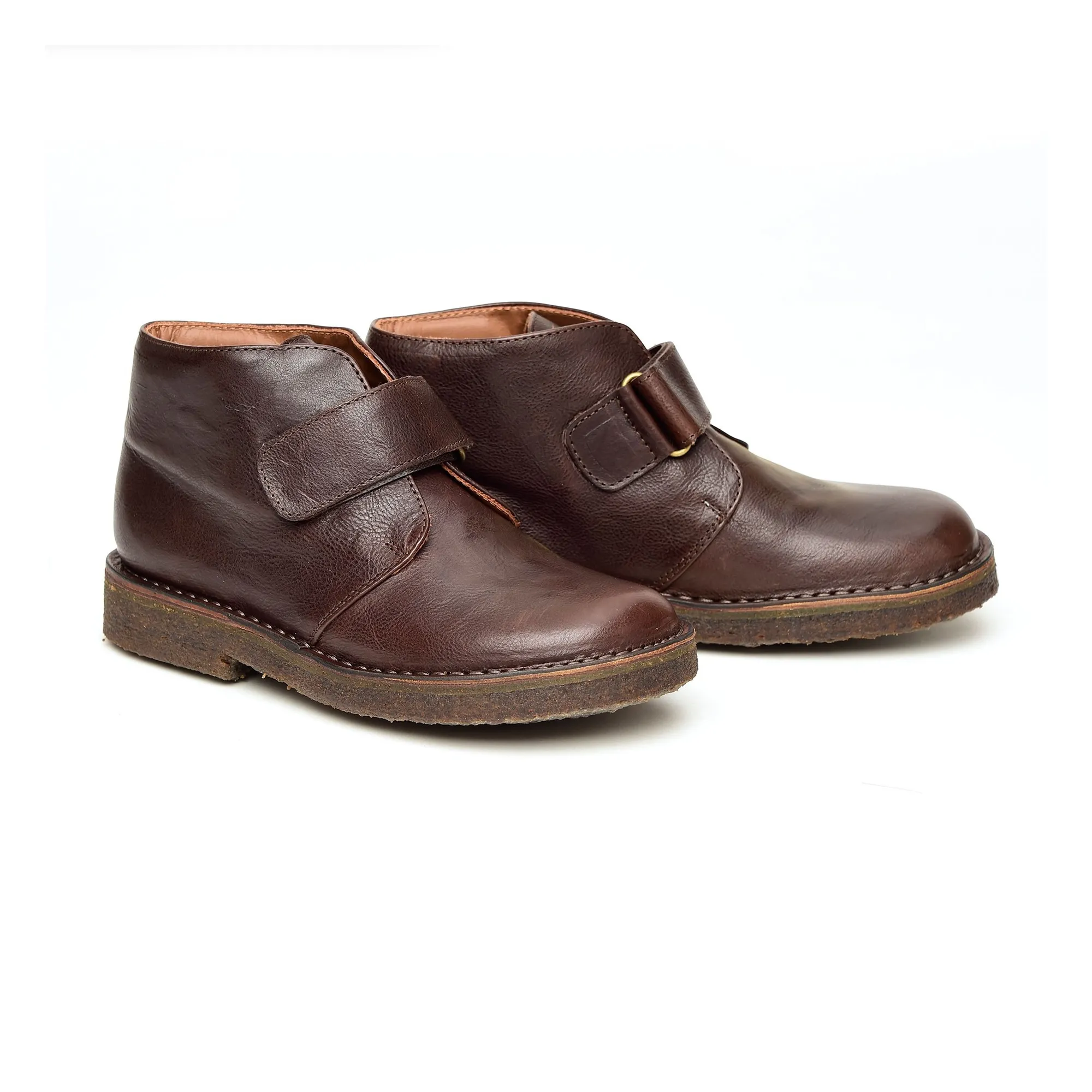 Pèpè Brown Scratch Boots