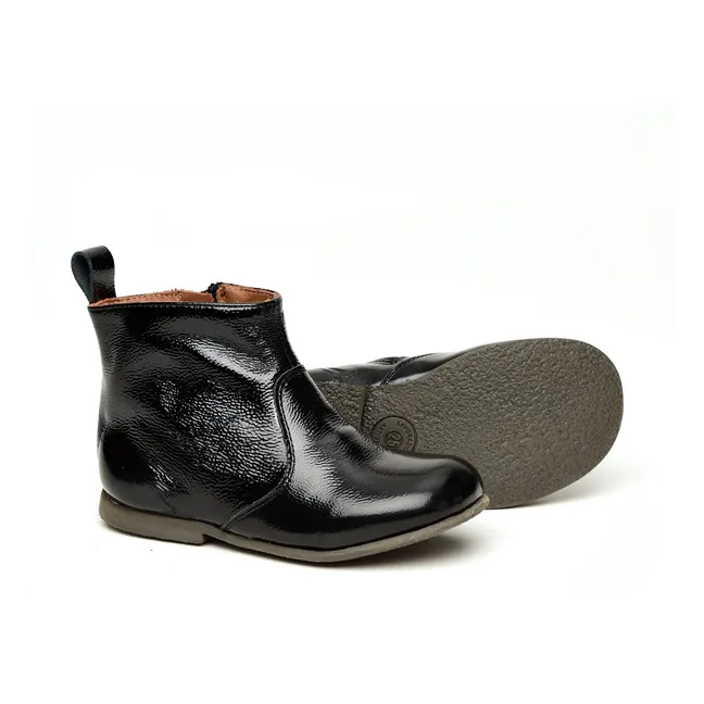 Botas con cremallera | Negro