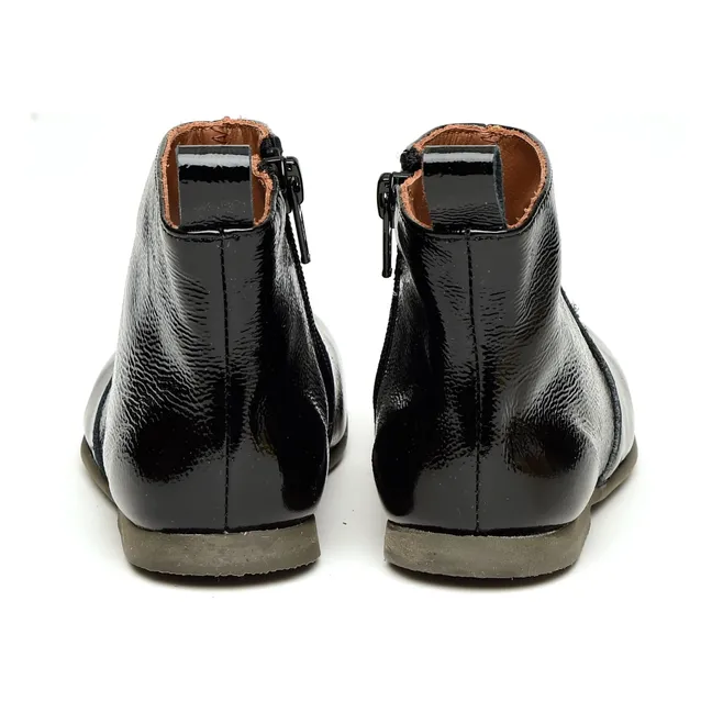 Botas con cremallera | Negro